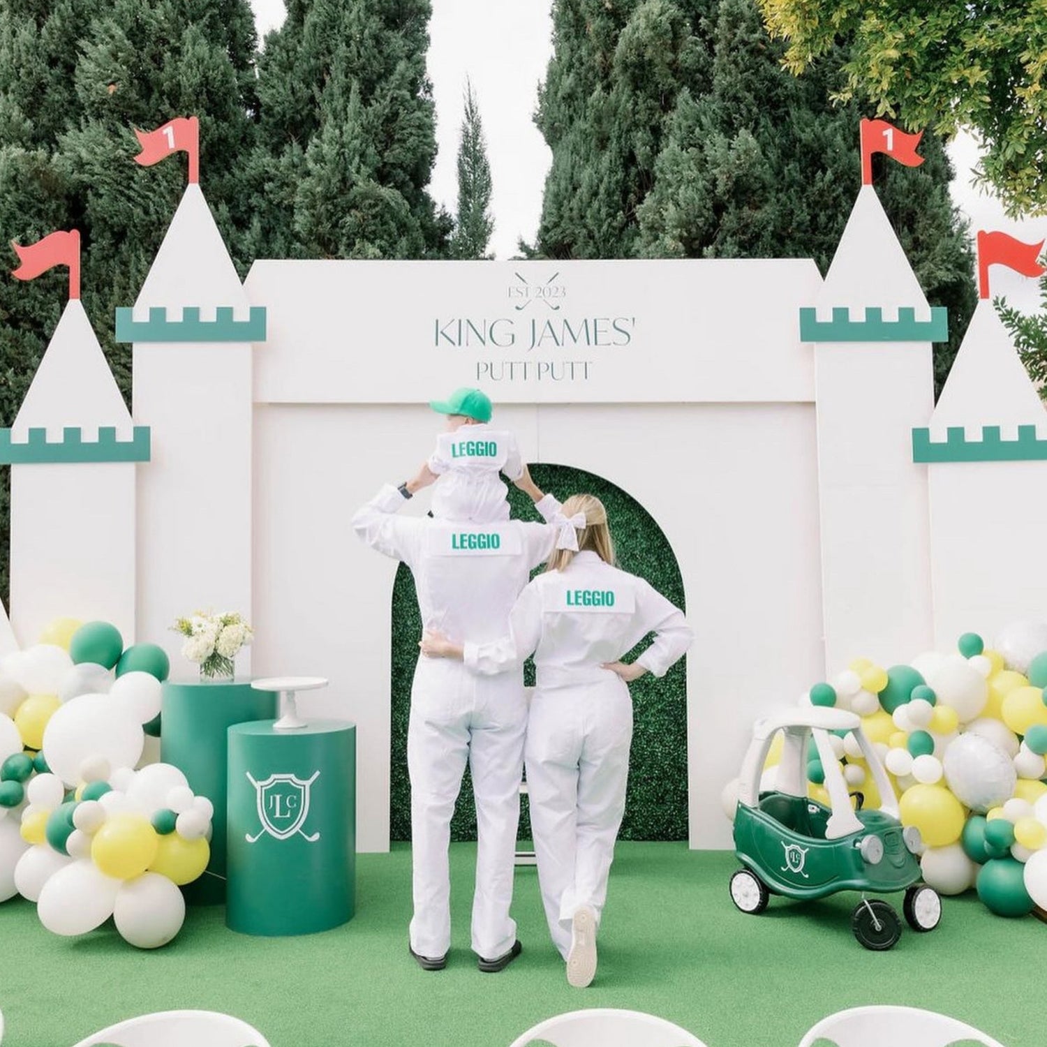 Kids Custom Caddie Uniform With Name, Number and Logo