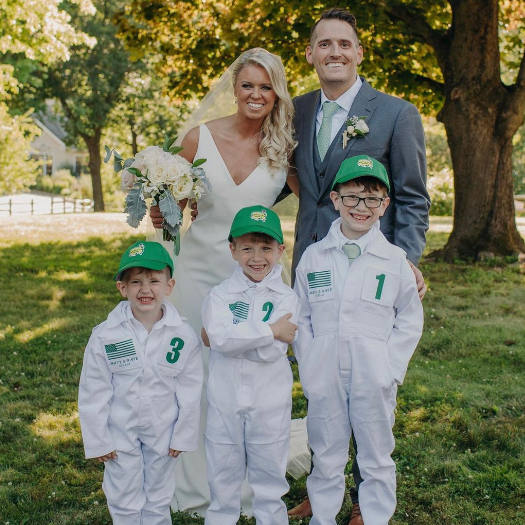 Kids Custom Caddie Uniform With Name, Number and Logo