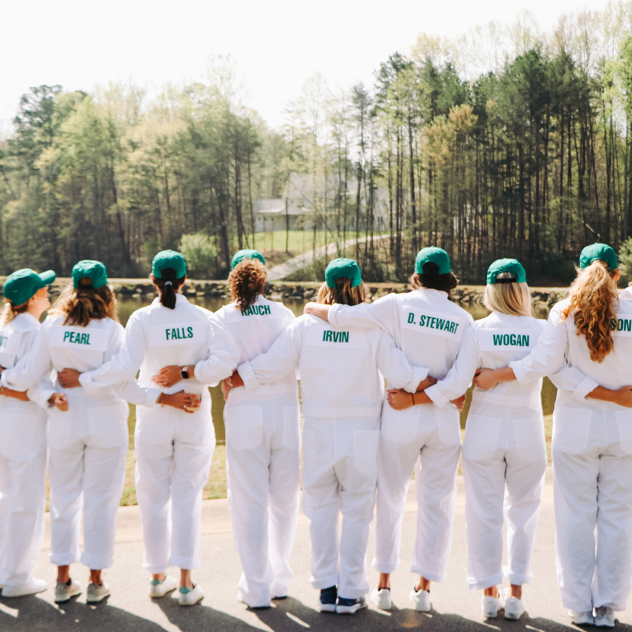 Adult Custom Caddie Uniform With Name, Number and Logo