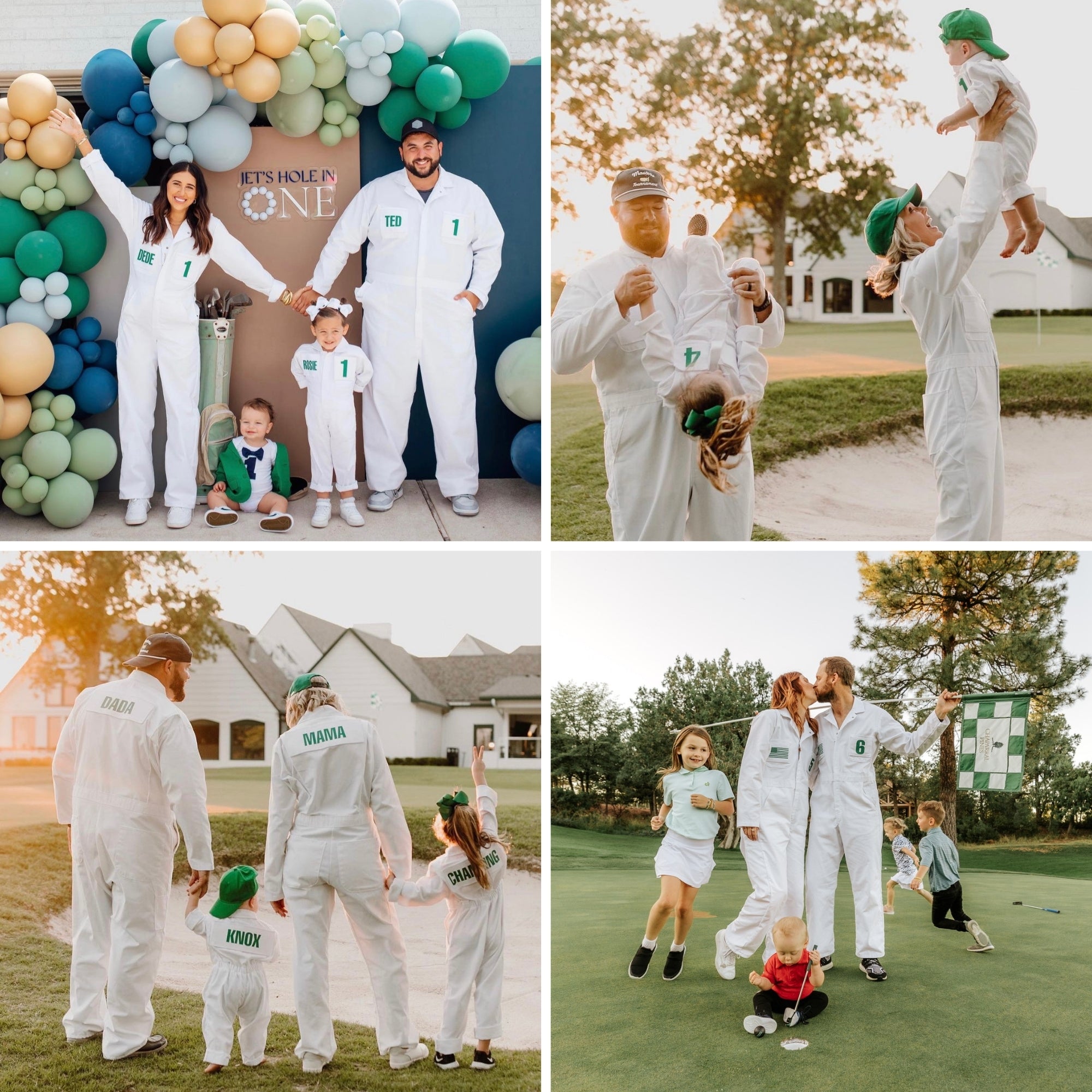 Adult Custom Caddie Uniform With Name, Number and Logo
