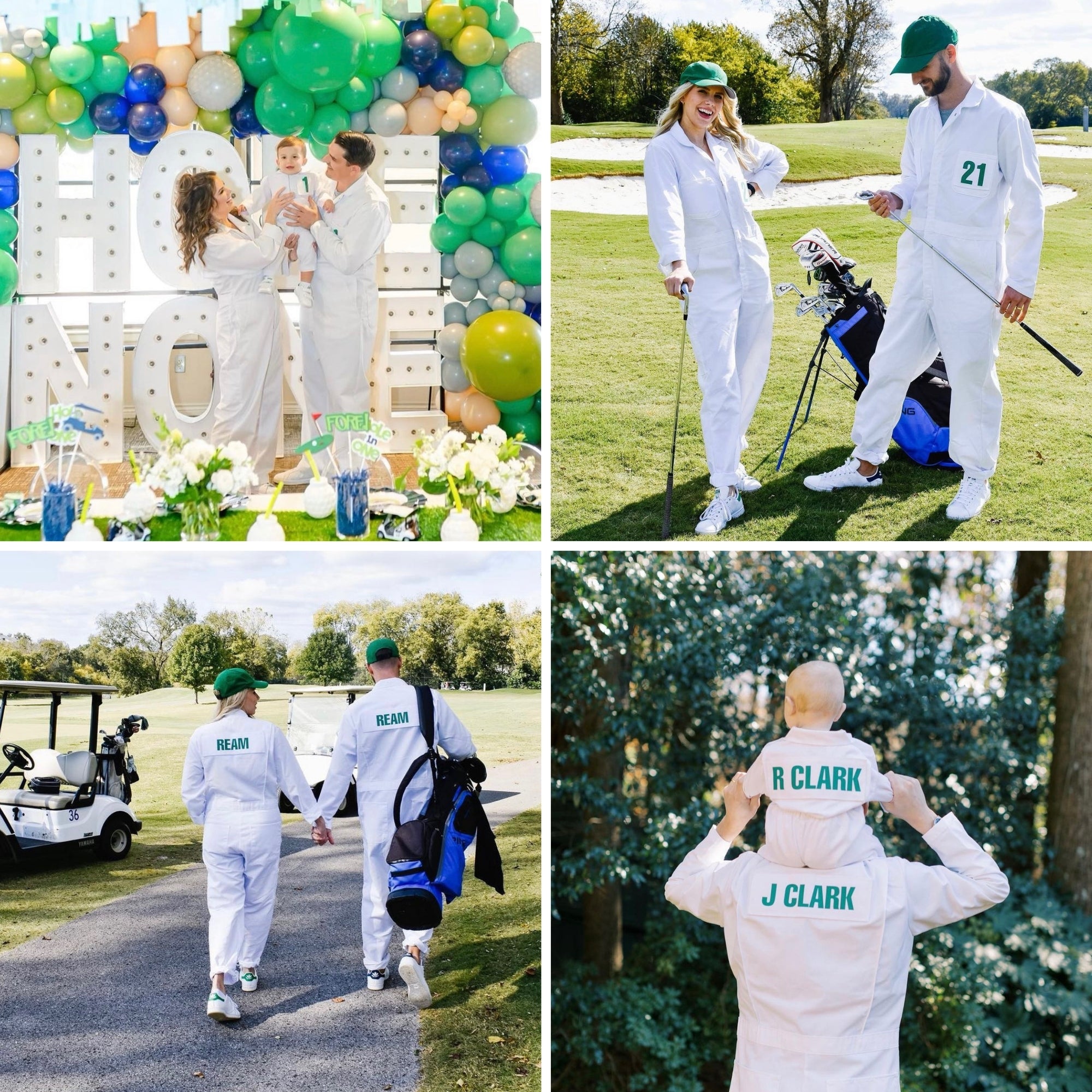 Adult Custom Caddie Uniform With Name, Number and Logo