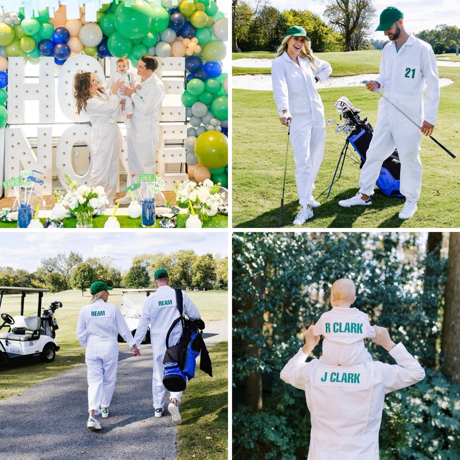 Adult Custom Caddie Uniform With Name, Number and Logo