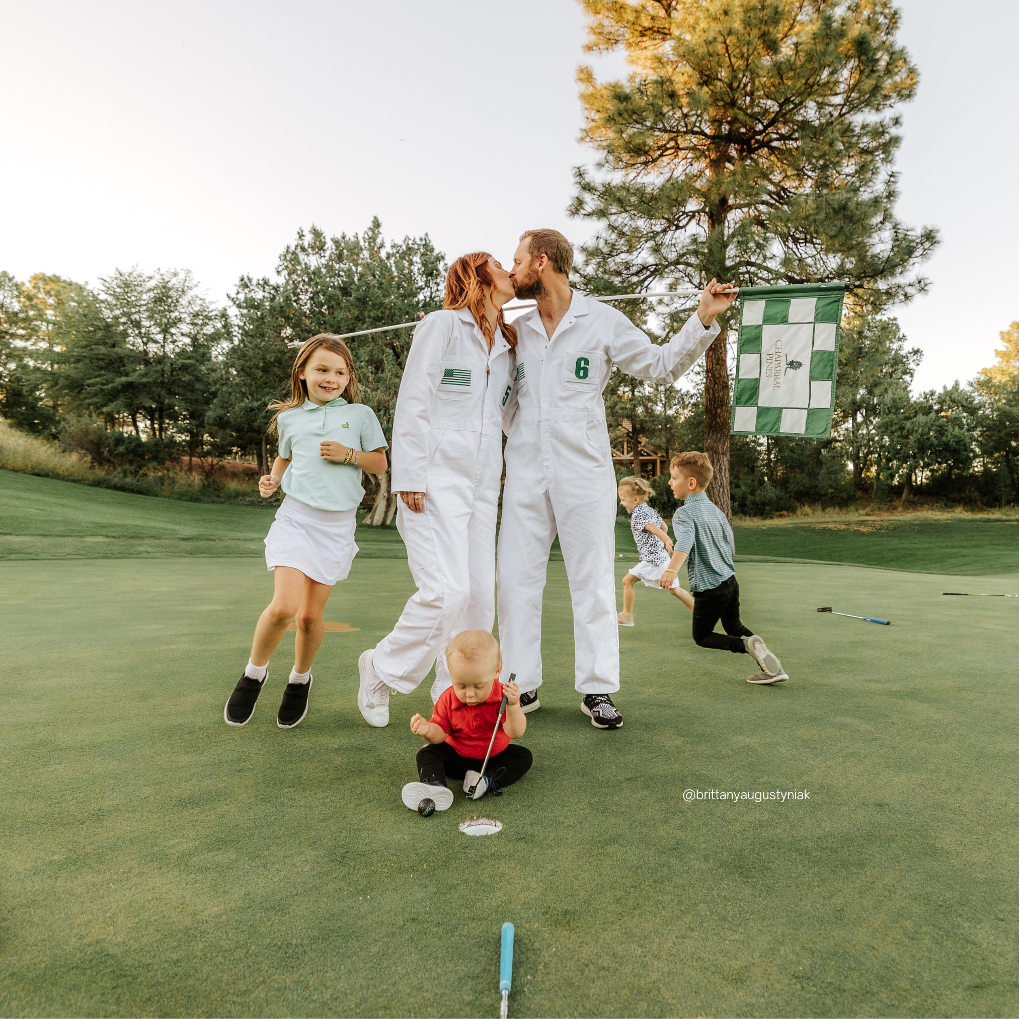 Adult Custom Caddie Uniform With Name, Number and Logo