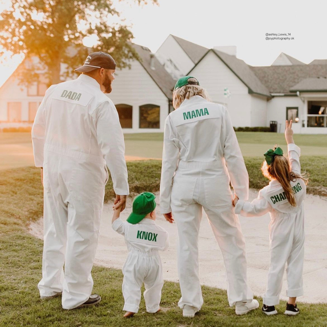 Kids Custom Caddie Uniform With Name, Number and Logo