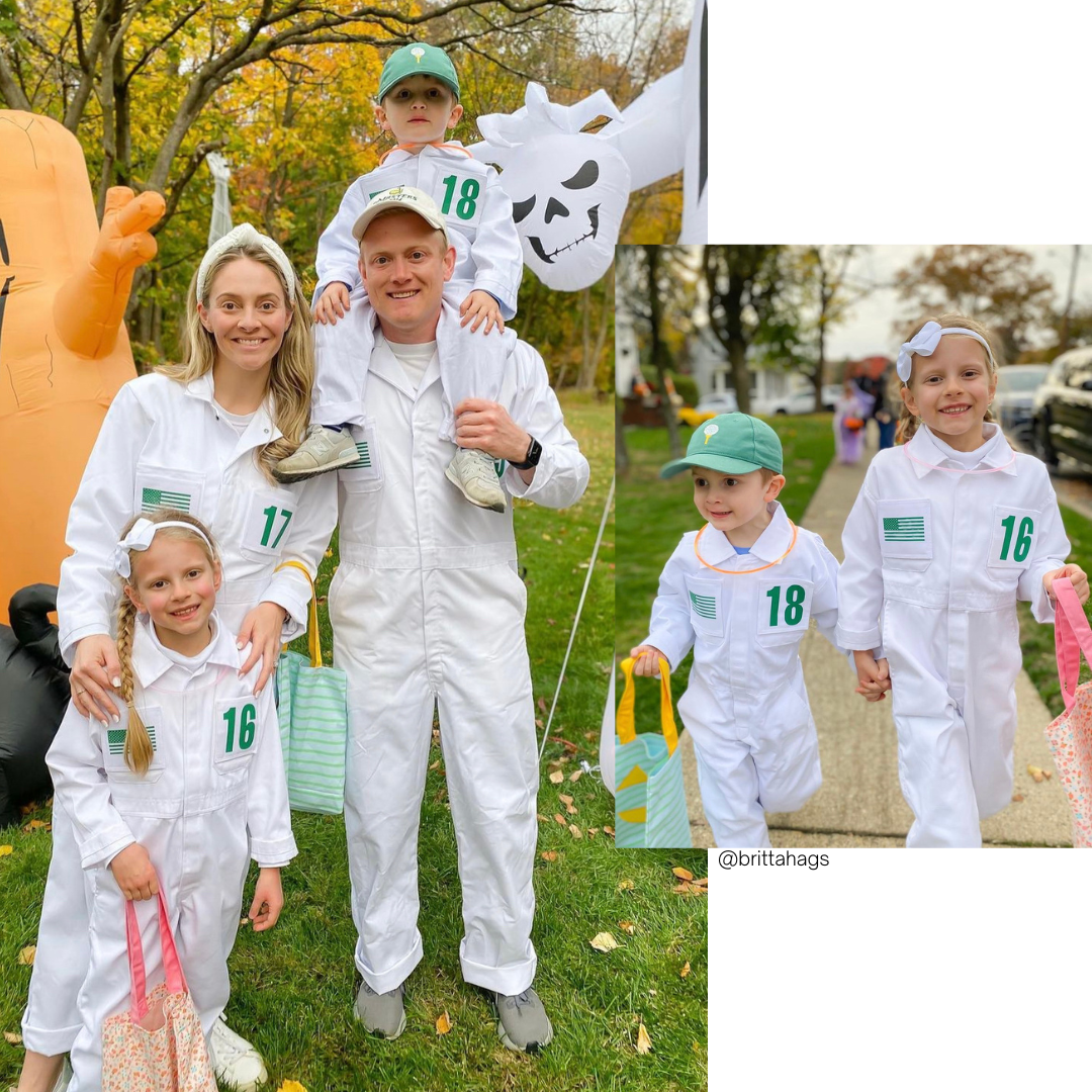 Kids Custom Caddie Uniform With Name, Number and Logo