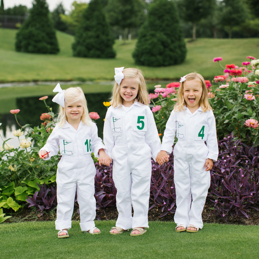 Kids Custom Caddie Uniform With Name, Number and Logo