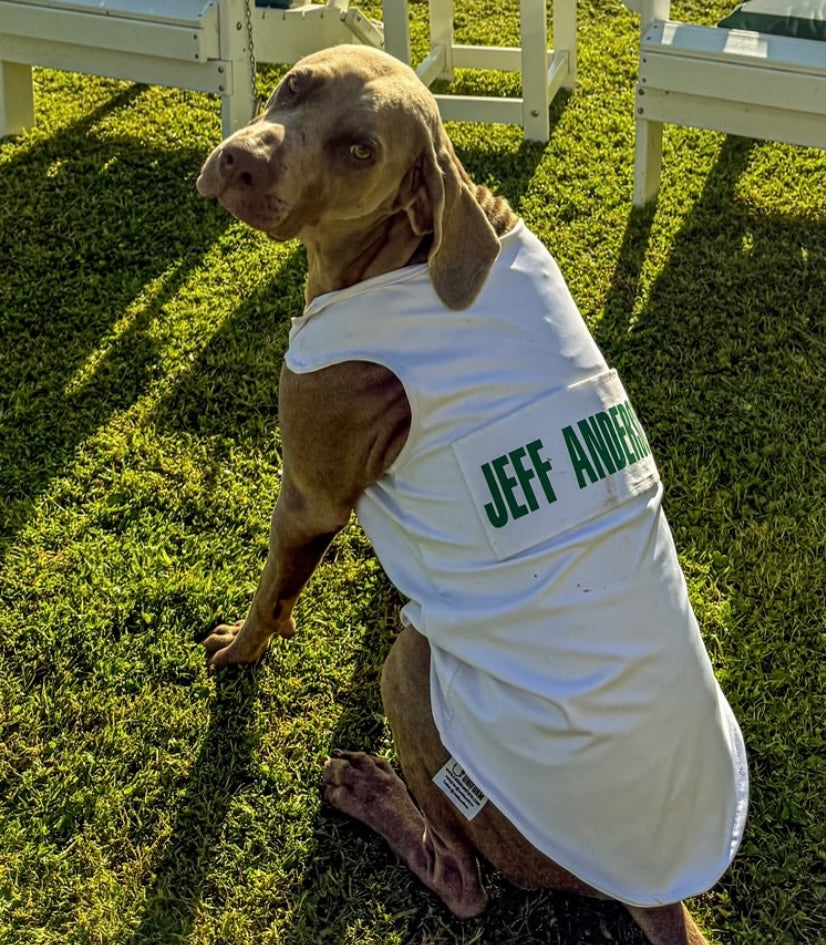 Dog Caddie Bib with Custom Name