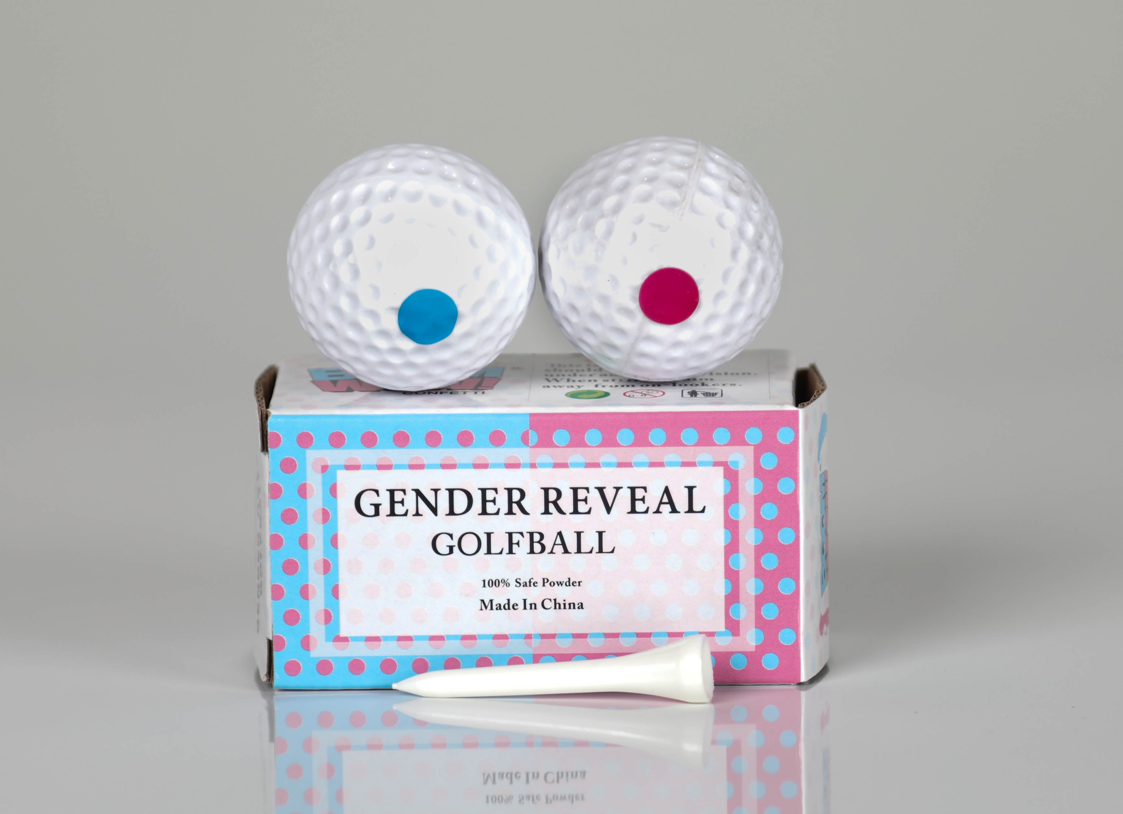 Gender Reveal Golf Balls