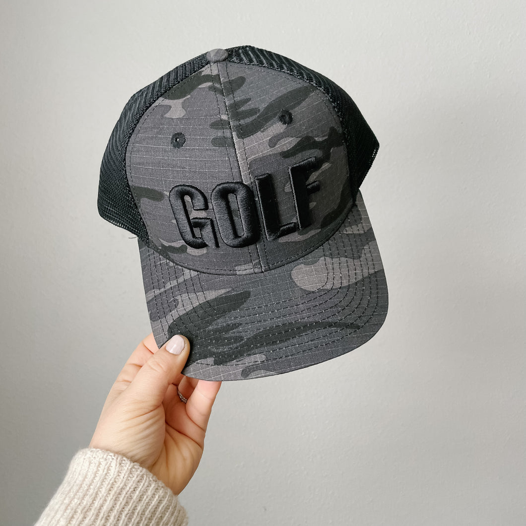Camo Golf Hat