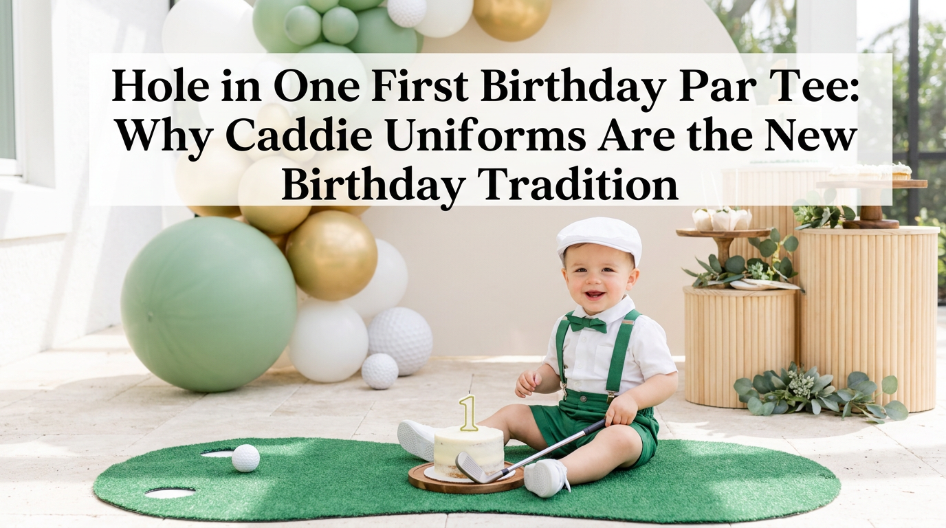 Hole in One First Birthday Par Tee