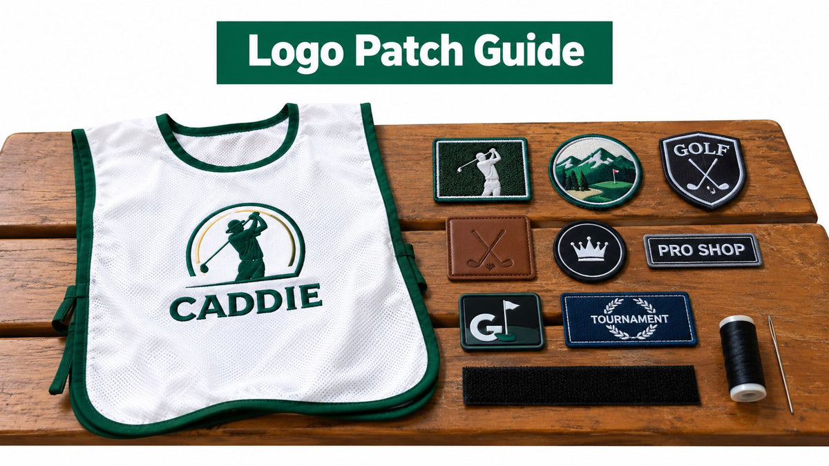 Custom Logo Patch Guide for Caddie Uniforms