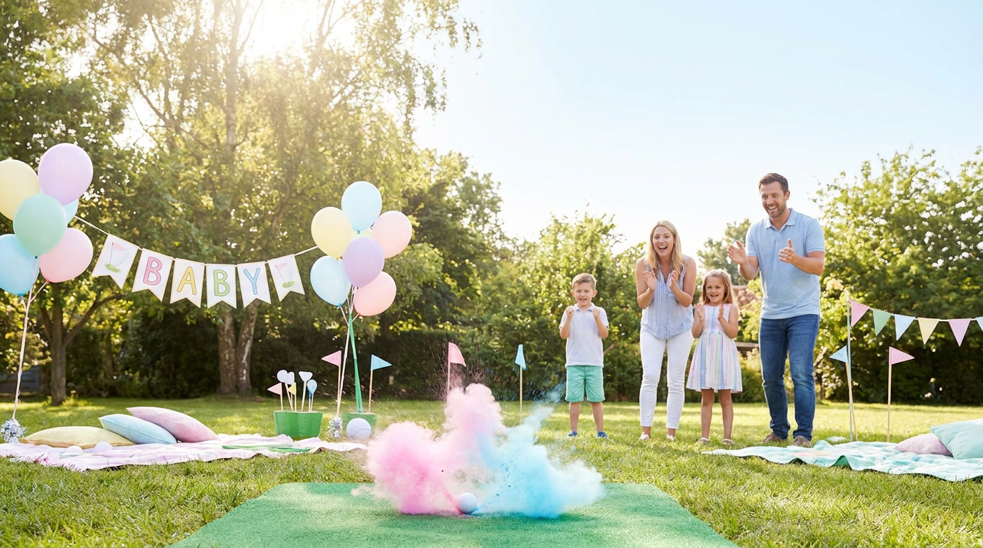 golf balls for gender reveal -Caddie Uniform