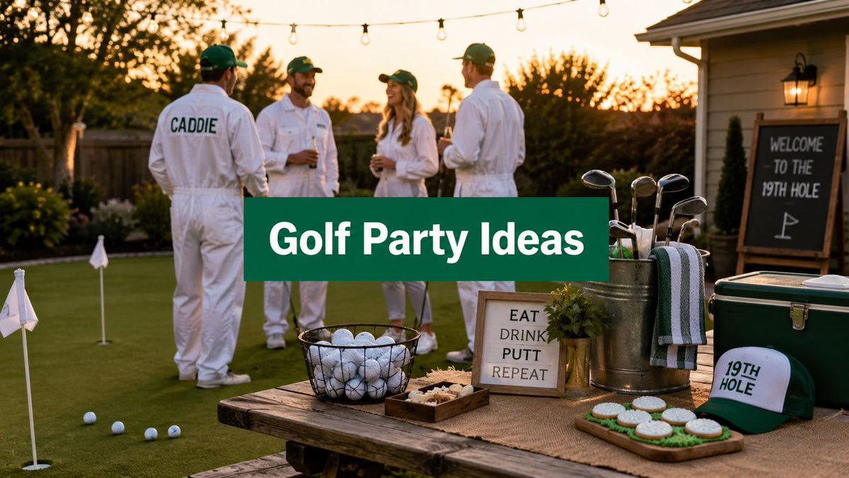 8 Golf Party Ideas for Adults: Themes, Décor and Food