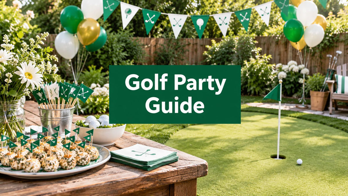 How to Plan a Golf Themed Party Everyone Will Love