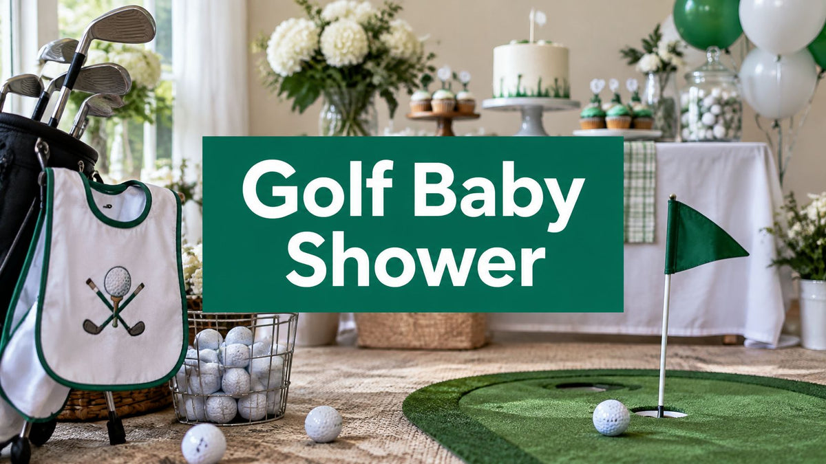Sports Baby Shower: 7 Golf-Themed Ideas That Score