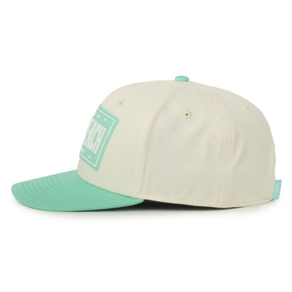 30A Seagrove Beach Mint/Cream License Plate Hat