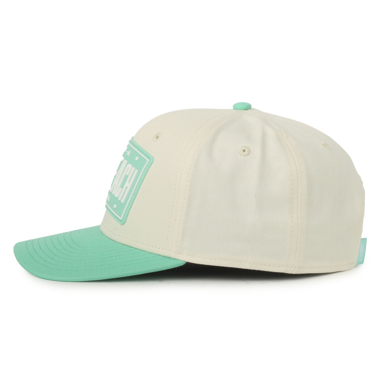 30A Seacrest Beach Mint/Cream License Plate Hat