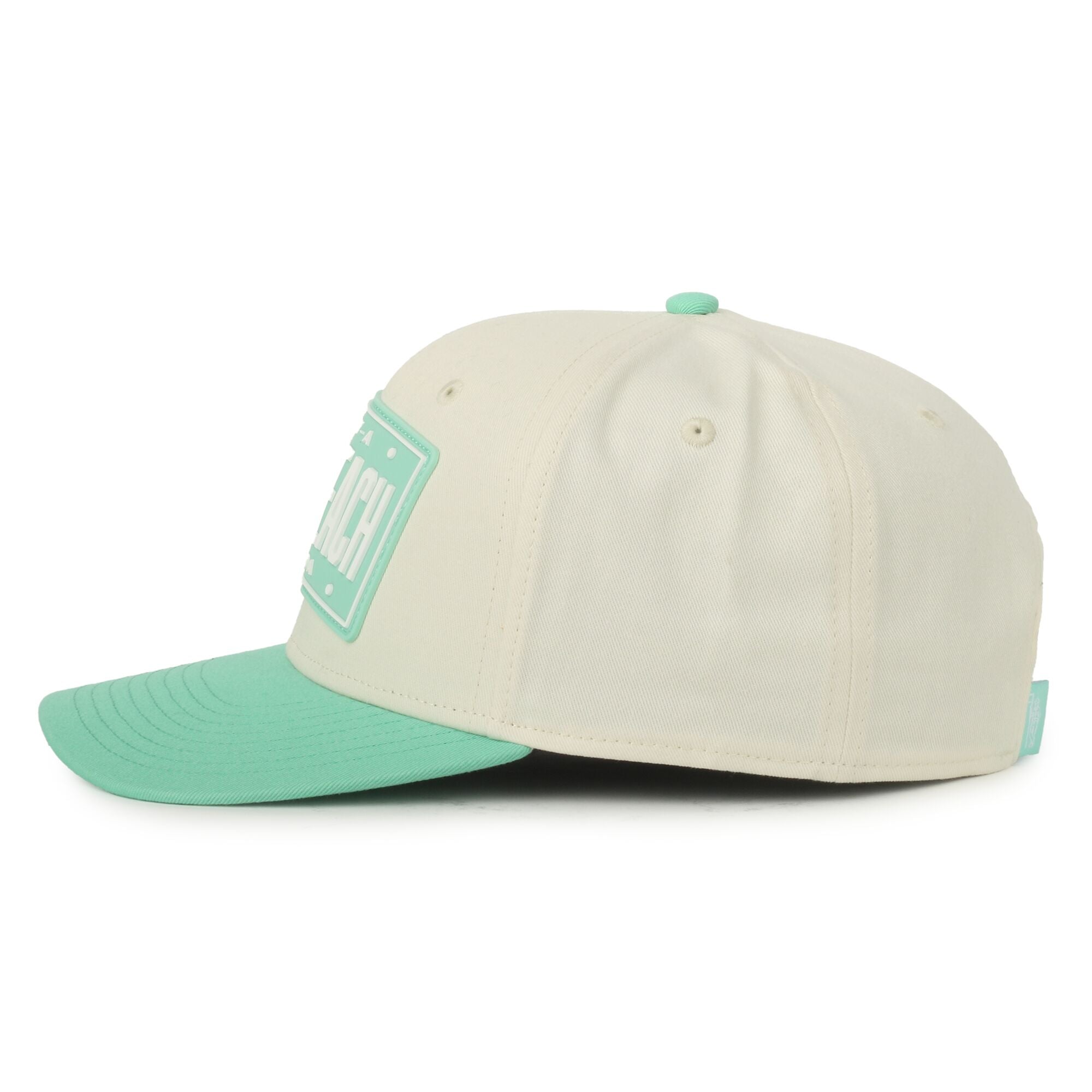 30A Seacrest Beach Mint/Cream License Plate Hat