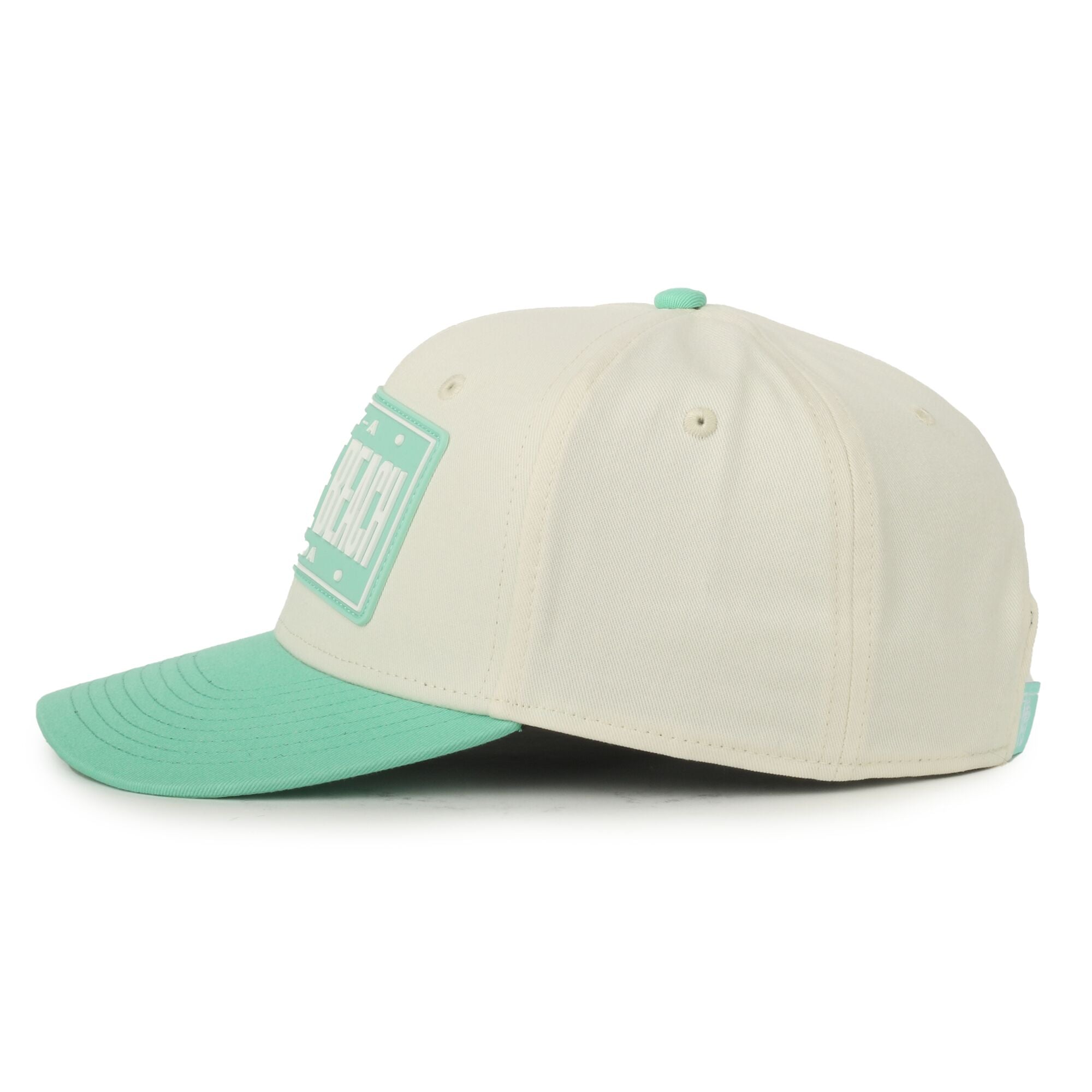 30A Rosemary Beach Mint/Cream License Plate Hat