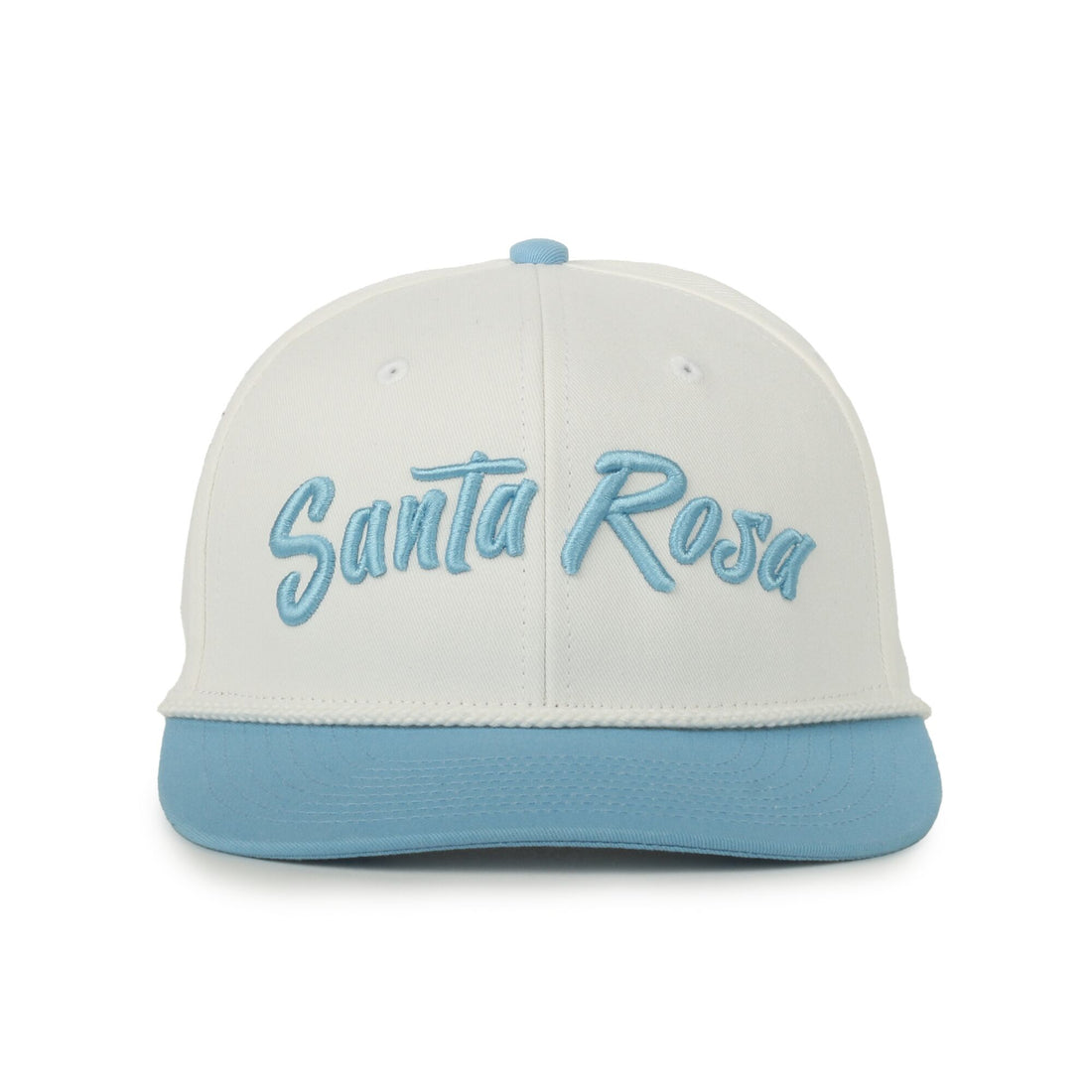 30A Santa Rosa Beach White/Blue Script Hat