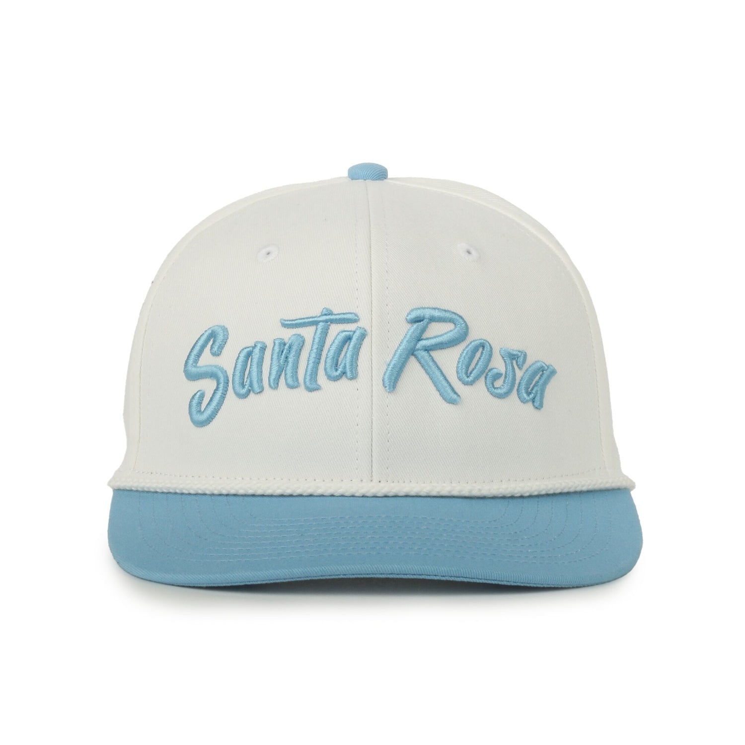 30A Santa Rosa Beach White/Blue Script Hat