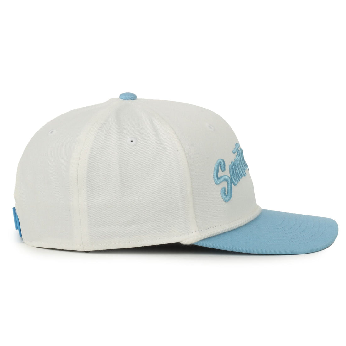 30A Santa Rosa Beach White/Blue Script Hat