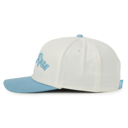 30A Santa Rosa Beach White/Blue Script Hat