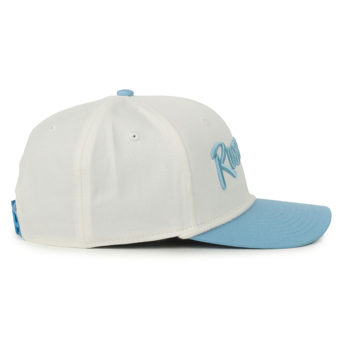 30A Rosemary Beach White/Blue Script Hat