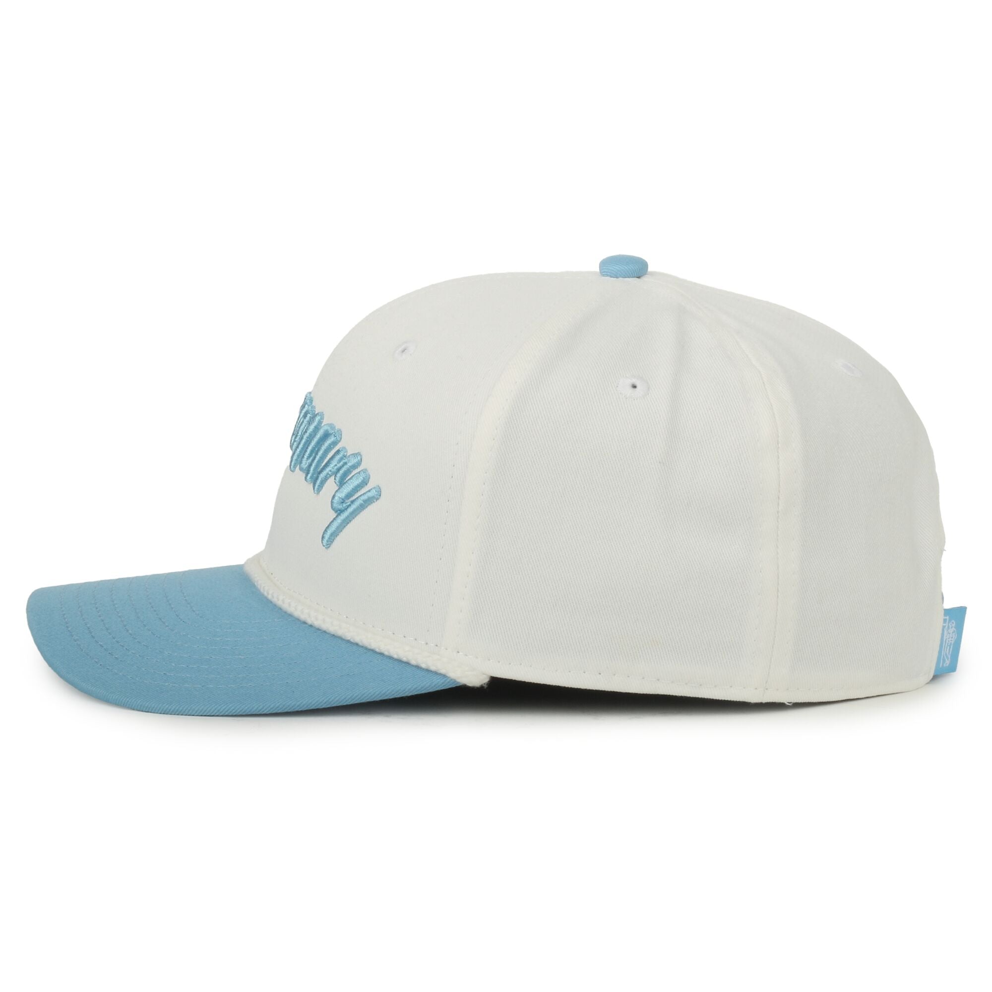 30A Rosemary Beach White/Blue Script Hat