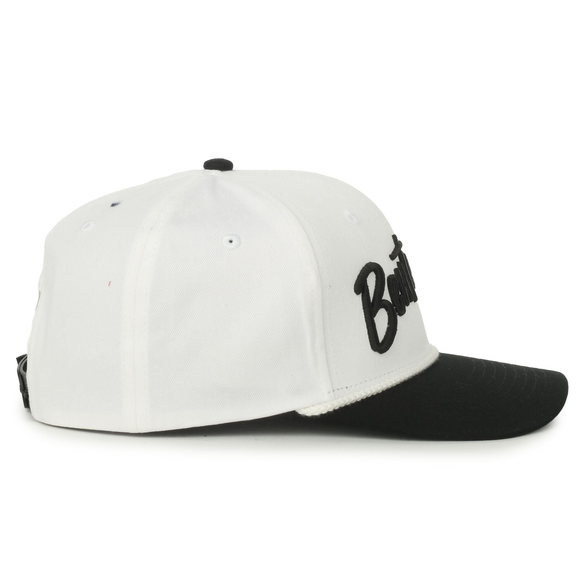 Bentonville Arkansas Black/Cream Rope Script Hat