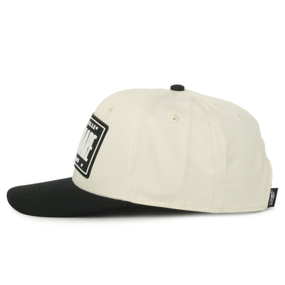 The Square Bentonville Arkansas Black/Cream License Plate Hat