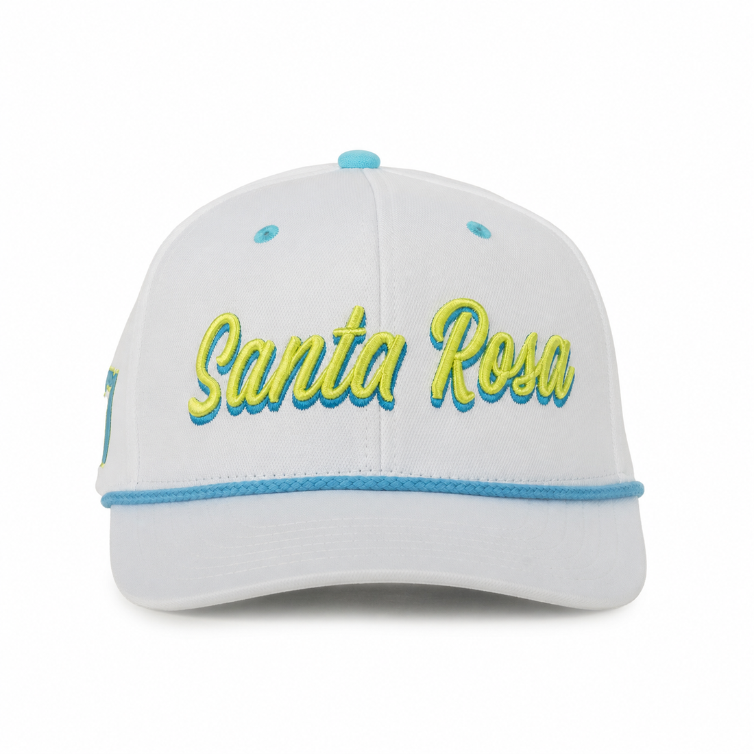30A Santa Rosa Beach White/Multi Rope Script Hat