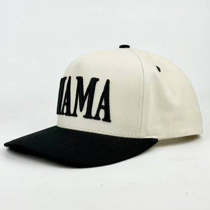 MAMA Embroidered Snapback Hat