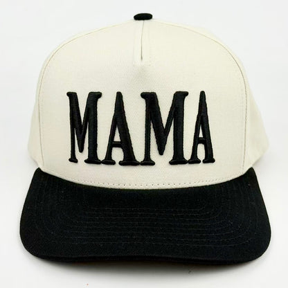 MAMA Embroidered Snapback Hat