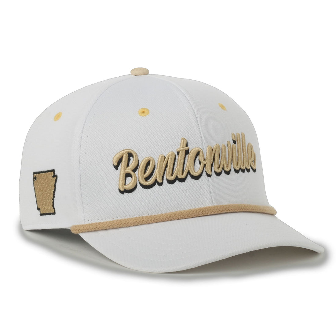 Bentonville Arkansas Tigers High School White Hat