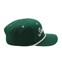 Load image into Gallery viewer, Scottsdale Green Golf Hat with White Letters
