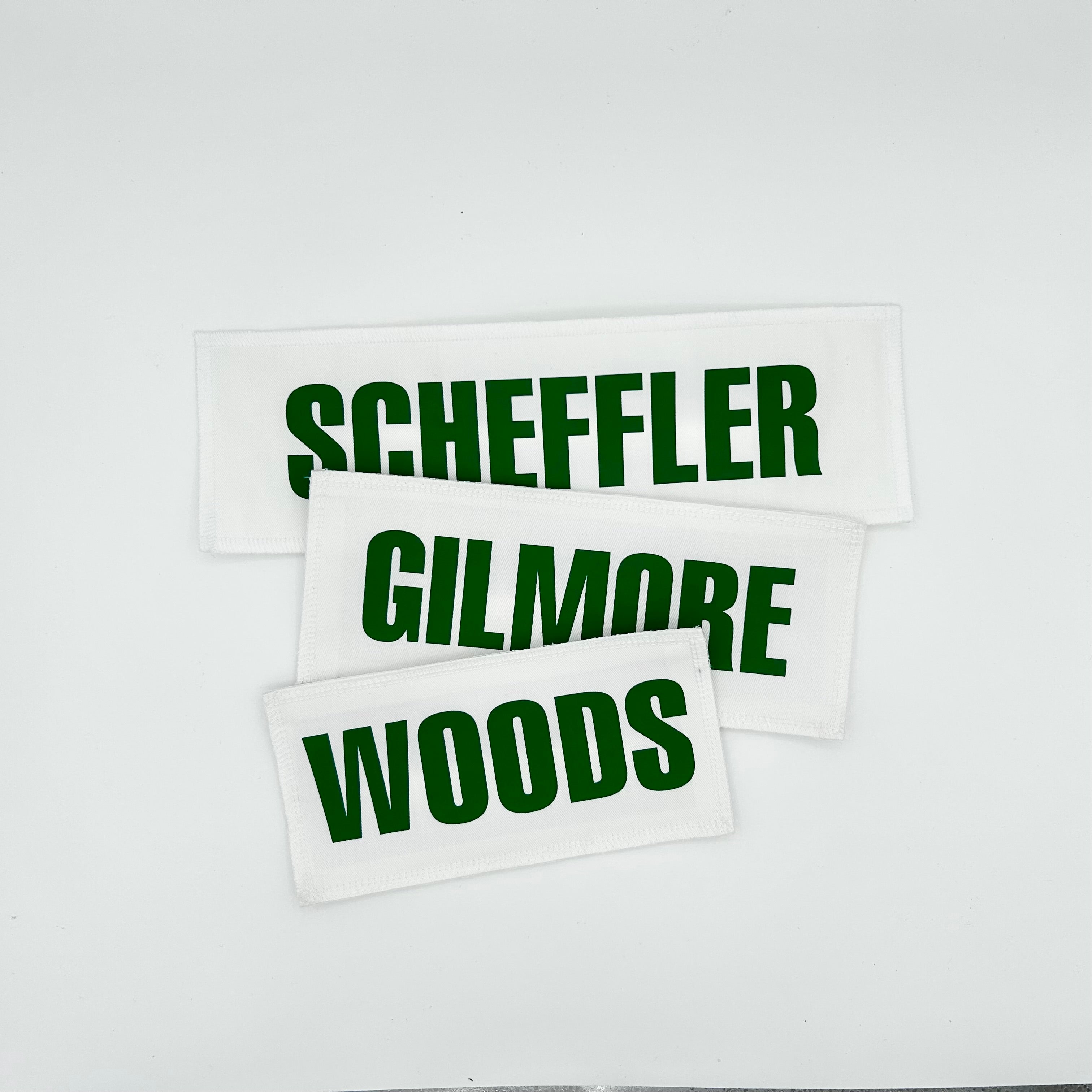 Custom Caddie Patches & Name Tags for Golf | Caddie Uniform
