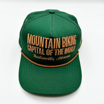 Mountain Biking Capital of the World Bentonville, Arkansas Hat