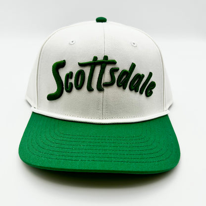 Fancy Scottsdale Green/White Hat