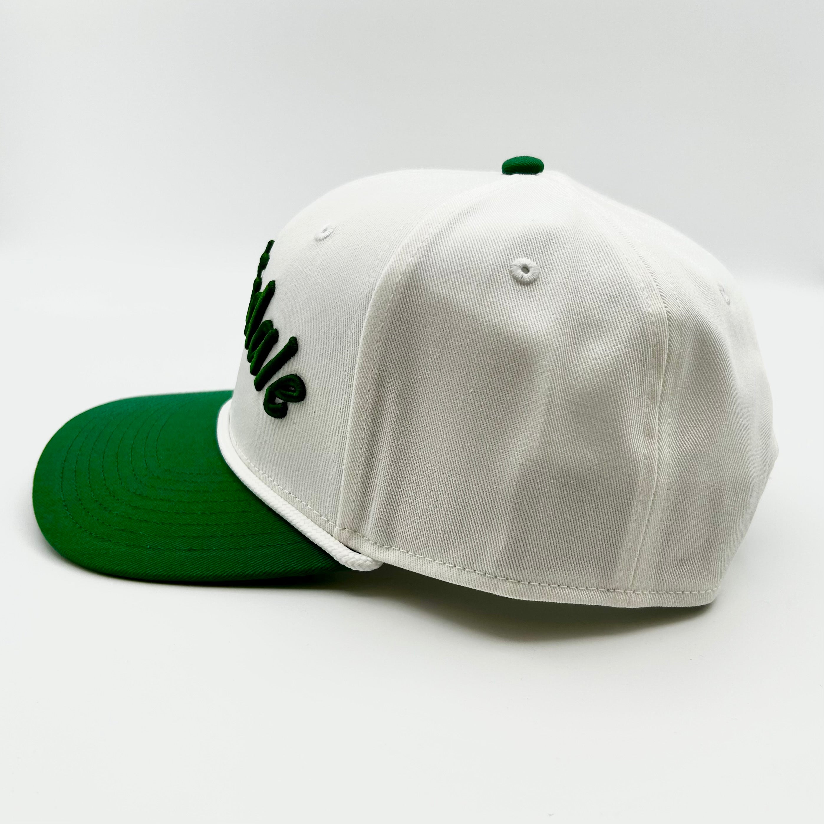 Fancy Scottsdale Green/White Hat