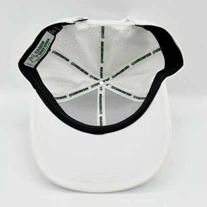 NWA 3D Puff White Snapback Hat