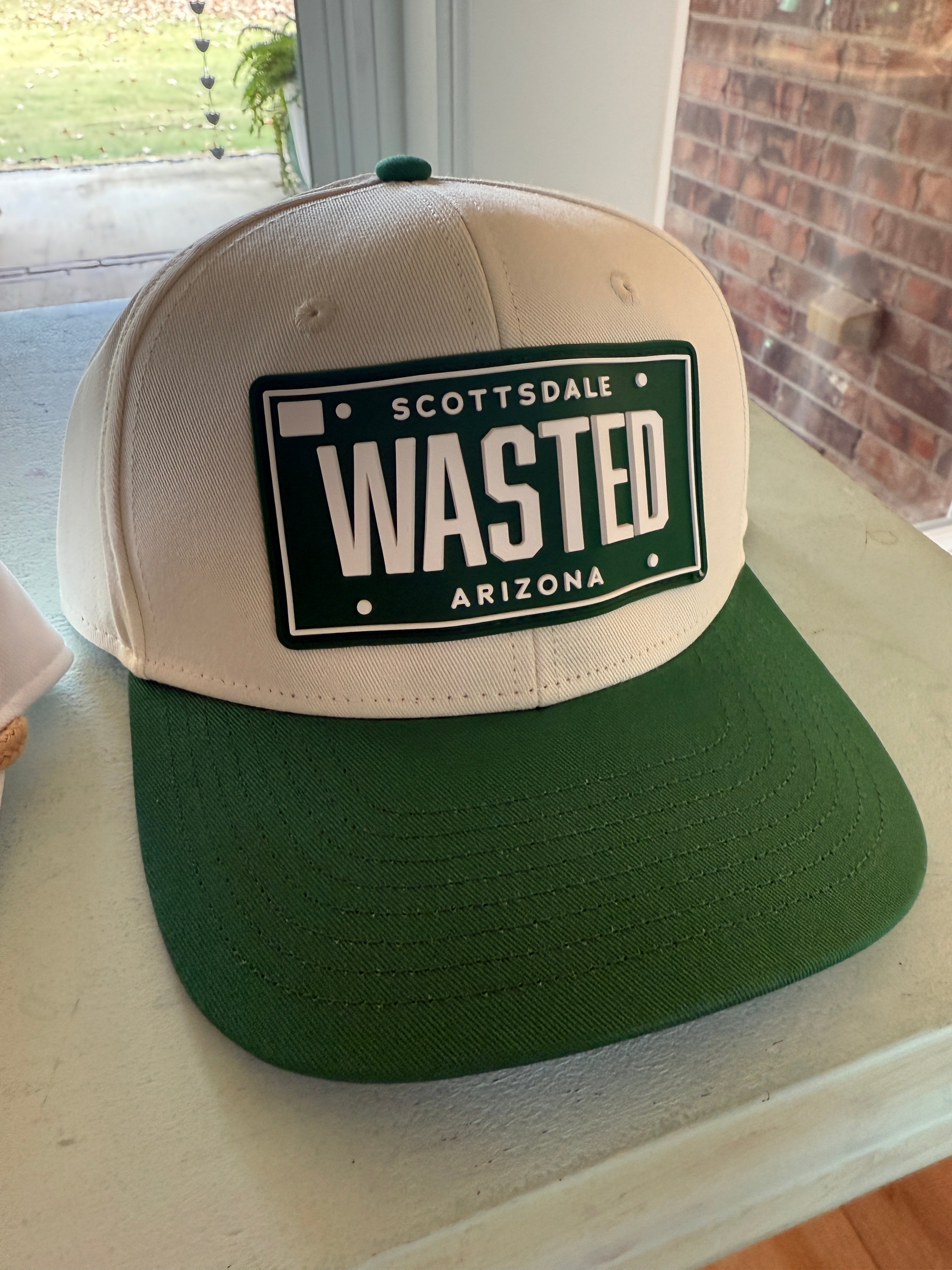Scottsdale Khaki Wasted Golf Hat