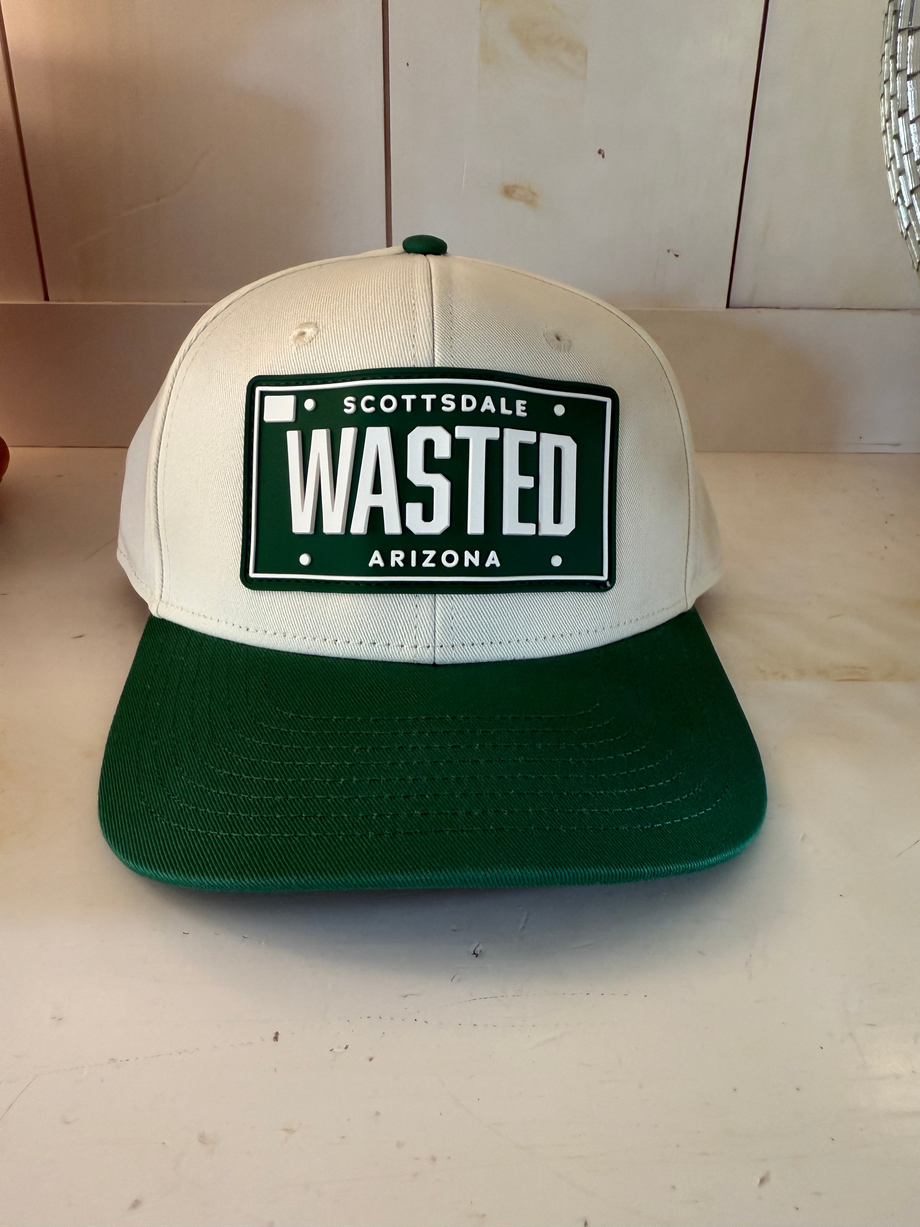 Scottsdale Khaki Wasted Golf Hat