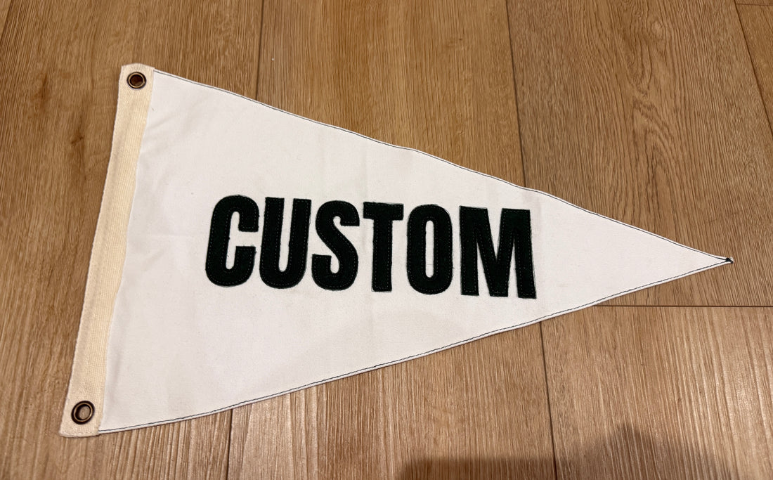 Custom Rectangle or Pennant Flags