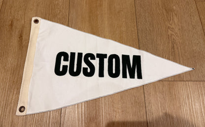 Custom Rectangle or Pennant Flags