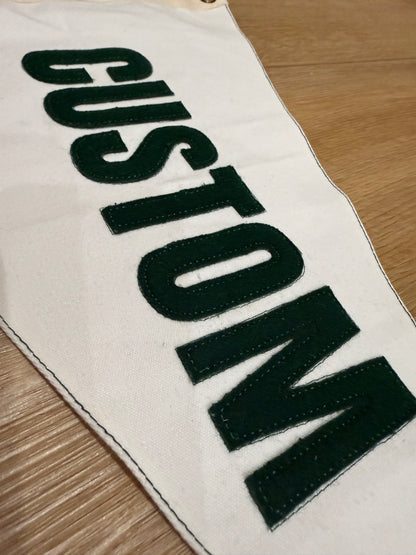 Custom Rectangle or Pennant Flags